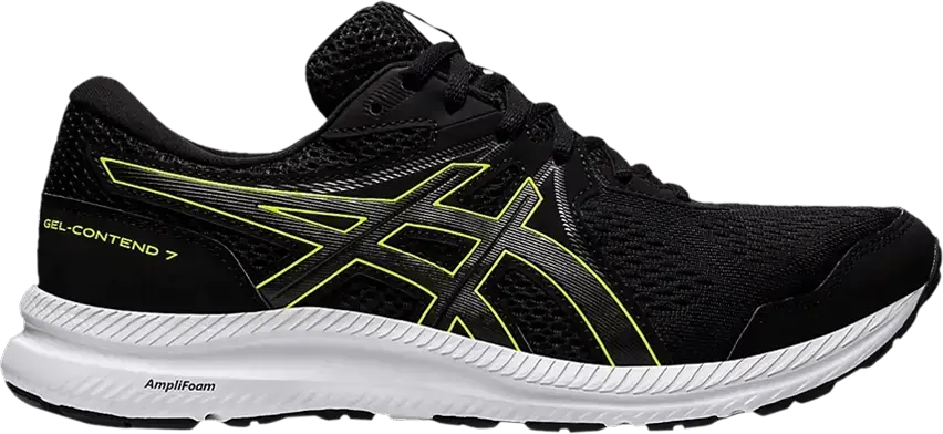  Asics Gel Contend 7 4E Wide &#039;Black Hazard Green&#039;