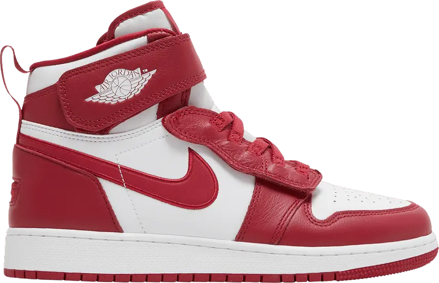  Jordan 1 High FlyEase Cardnial Red (GS)