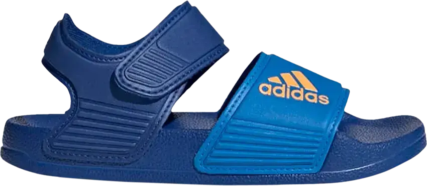  Adidas Adilette Sandal J &#039;Royal Blue&#039;