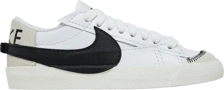  Nike Blazer Low 77 Jumbo White Black Sail (Women&#039;s)