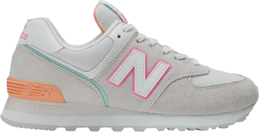  New Balance 574 Nimbus Cloud Peach Glaze (Women&#039;s)