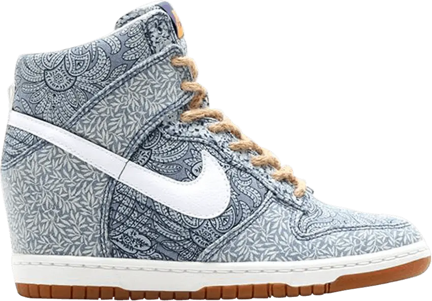  Nike Dunk Sky High Liberty of London Blue Recall (Women&#039;s)