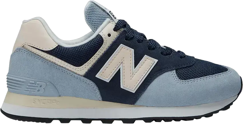  New Balance 574v2 Light Blue Navy (Women&#039;s)