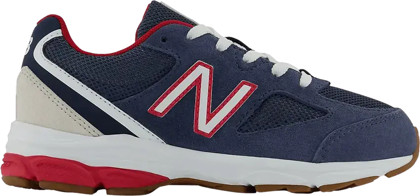  New Balance 888v2 Little Kid Wide &#039;Navy Red&#039;