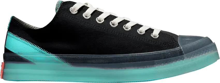  Converse Chuck Taylor All Star CX Stretch Canvas Low &#039;Black Washed Teal&#039;