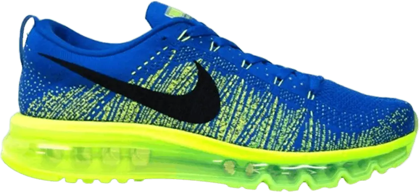  Nike Flyknit Air Max Game Royal Electric Green