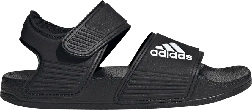  Adidas Adilette Sandal J &#039;Black White&#039;
