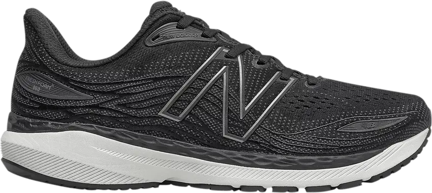  New Balance Fresh Foam X 860v12 B Wide &#039;Black White&#039;