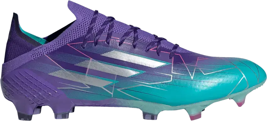  Adidas X Speedflow.1 FG &#039;Purple Rush Mint Rush&#039;