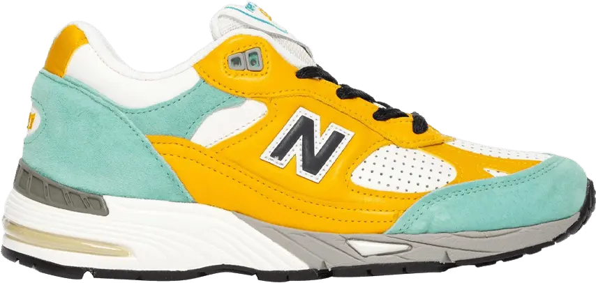  New Balance 991 SNS Yellow Blue (Women&#039;s)