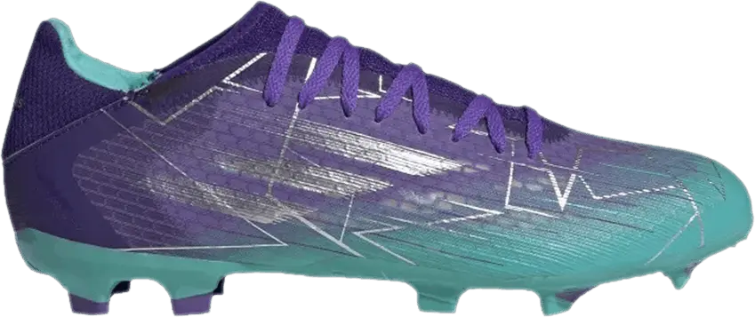 Adidas X Speedflow.3 FG &#039;Purple Rush Mint Rush&#039;