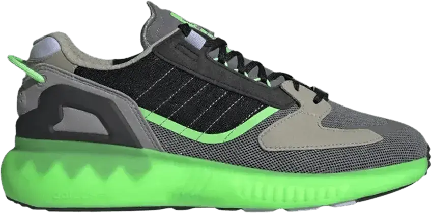  Adidas ZX 5000 &#039;Grey Screaming Green&#039;