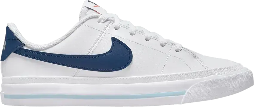  Nike Court Legacy GS &#039;White Mystic Navy&#039;