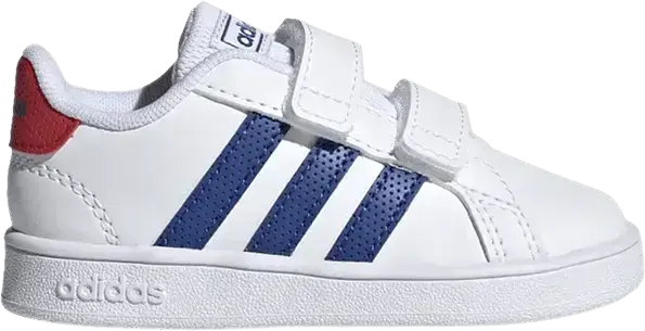  Adidas Grand Court I &#039;White Royal Blue&#039;