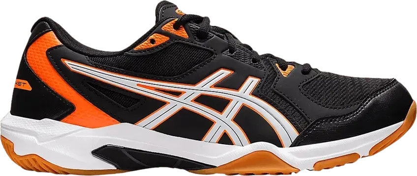  Asics Gel Rocket 10 2E Wide &#039;Black Shocking Orange&#039;