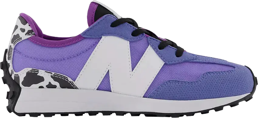  New Balance 327 Little Kid Wide &#039;Dalmatian&#039;