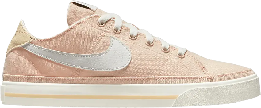  Nike Wmns Court Legacy Canvas &#039;Arctic Orange Sail&#039;