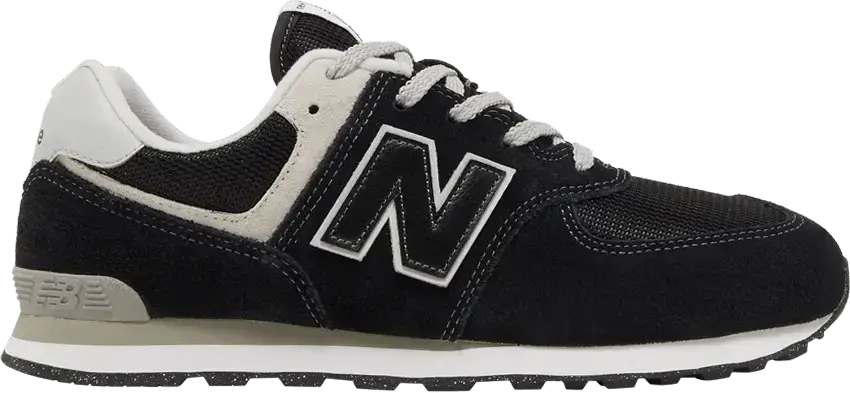  New Balance 574 Big Kid &#039;Core Pack - Black White&#039;