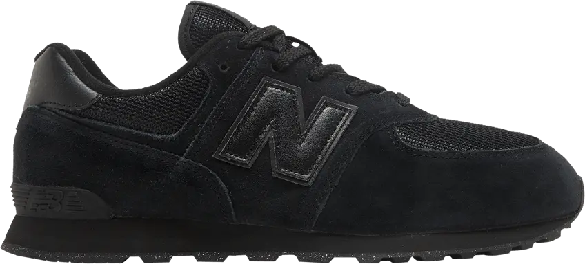  New Balance 574 Big Kid &#039;Core Pack - Black&#039;