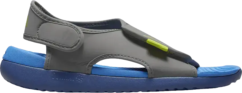  Nike Sunray Adjust 5 V2 GS &#039;Flat Pewter Light Photo Blue&#039;
