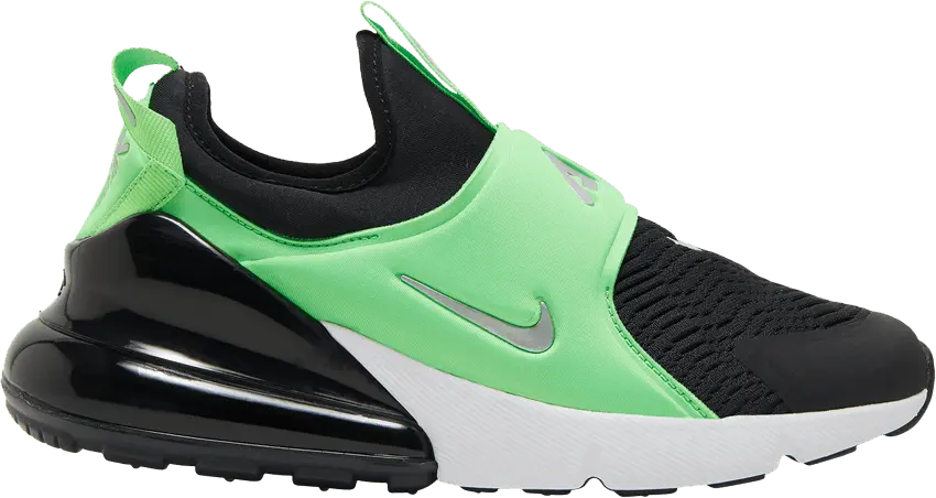  Nike Air Max 270 Extreme GS &#039;Black Green Strike&#039;