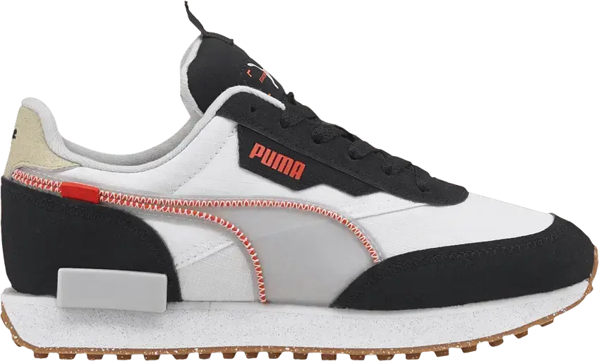  Puma Future Rider Jr &#039;White Black Gum&#039;