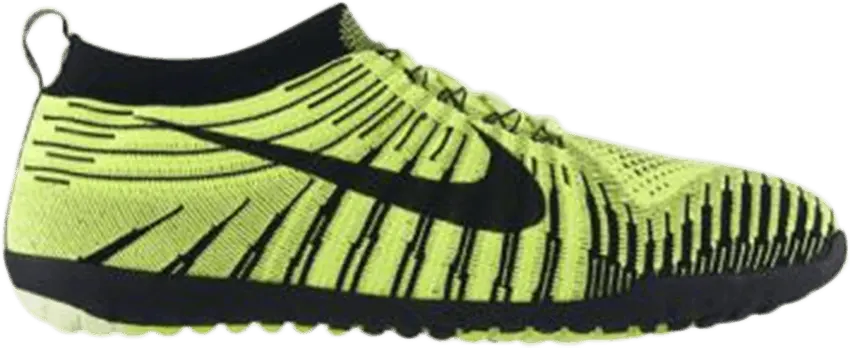  Nike Free Hyperfeel Run Black White Volt