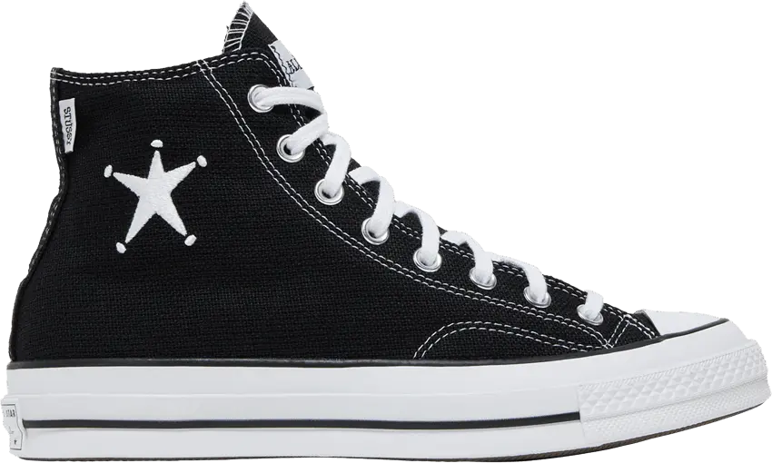  Converse Chuck Taylor All-Star 70 Hi Stussy Black