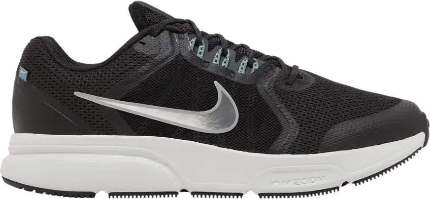  Nike Zoom Span 4 &#039;Black Metallic Silver&#039;