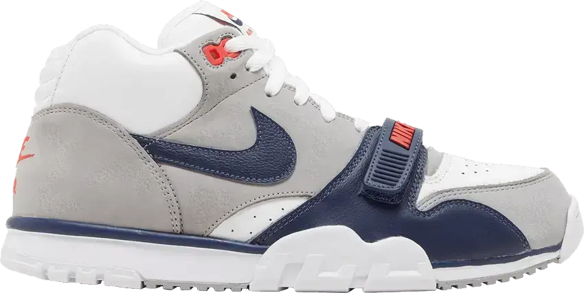  Nike Air Trainer 1 White Midnight Navy Medium Grey