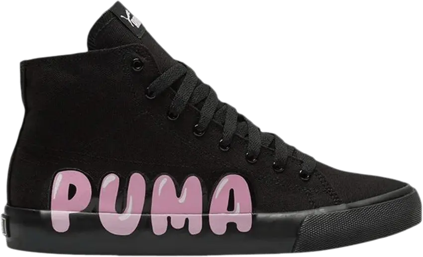  Puma Bari Mid &#039;Logo - Black&#039;