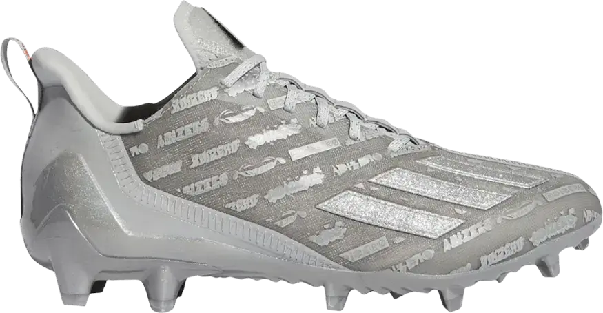  Adidas Adizero Cleats &#039;Grey Silver Metallic&#039;