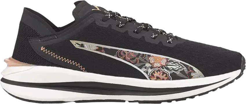  Puma Frida Kahlo x Wmns Electrify Nitro &#039;Floral - Black&#039;