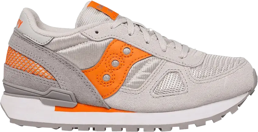  Saucony Shadow Original Big Kid &#039;Grey Orange&#039;