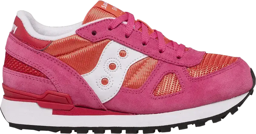  Saucony Shadow Original Big Kid &#039;Pink Coral&#039;