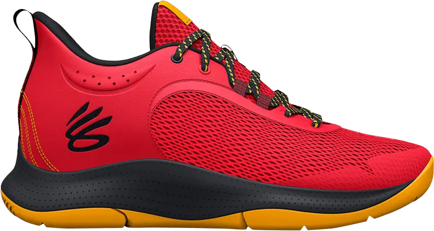  Under Armour Curry 3Z6 &#039;Bolt Red Black&#039;