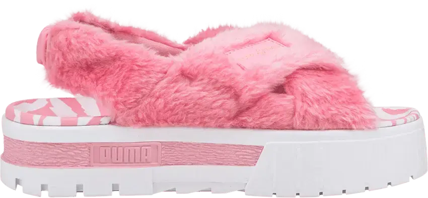  Puma Baby Phat x Wmns Mayze Sandals &#039;Prism Pink White&#039;