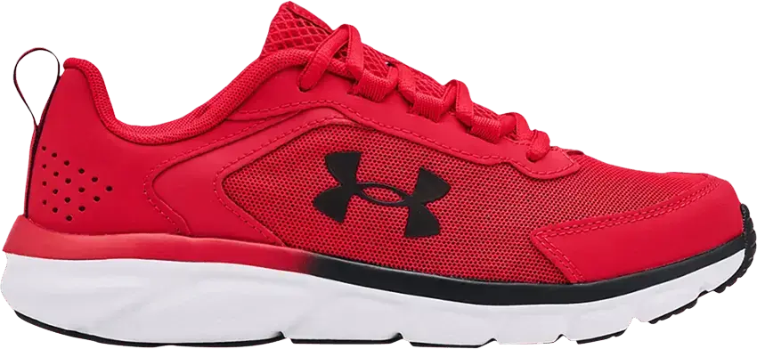  Under Armour Assert 9 Wide GS &#039;Red White&#039;