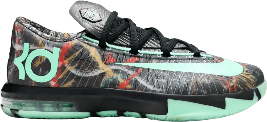  Nike KD 6 NOLA Gumbo League Illusion (GS)