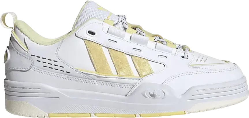  Adidas Wmns ADI2000 &#039;White Almost Yellow Velvet&#039;