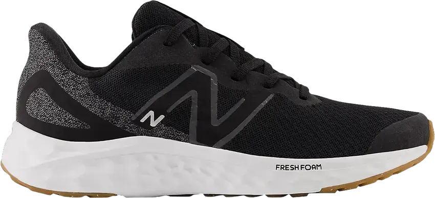  New Balance Fresh Foam Arishi v4 Big Kid &#039;Black White Gum&#039;