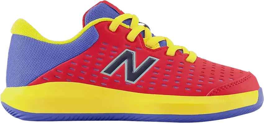  New Balance 696v4 Big Kid Wide &#039;True Red Egg Yolk&#039;