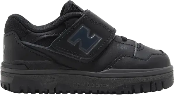  New Balance 550 Bungee Lace Toddler &#039;Triple Black&#039;