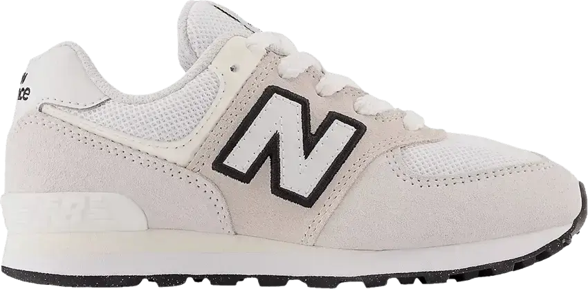  New Balance 574 Little Kid Wide &#039;Nimbus Cloud Black&#039;