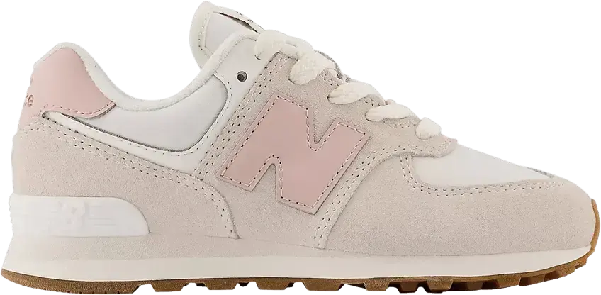  New Balance 574 Little Kid &#039;Moonbeam Pink Sand&#039;