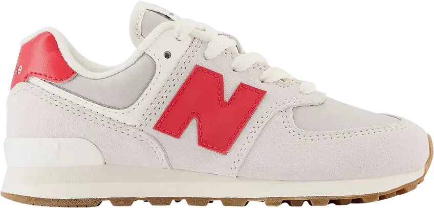  New Balance 574 Little Kid &#039;Nimbus Cloud True Red&#039;