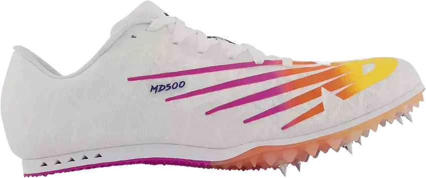  New Balance MD500v8 &#039;White Vibrant Violet&#039;