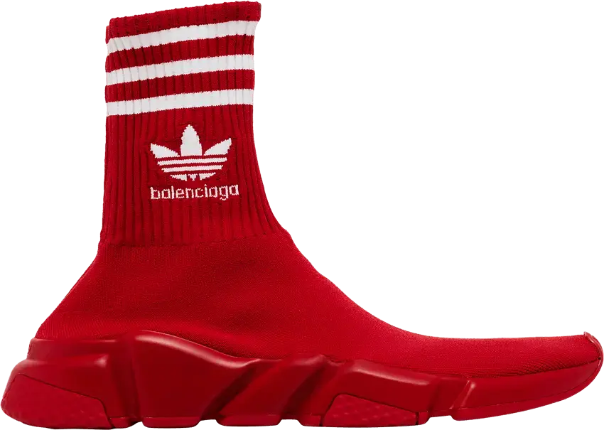  Adidas x Balenciaga Speed Sneaker &#039;Red&#039;