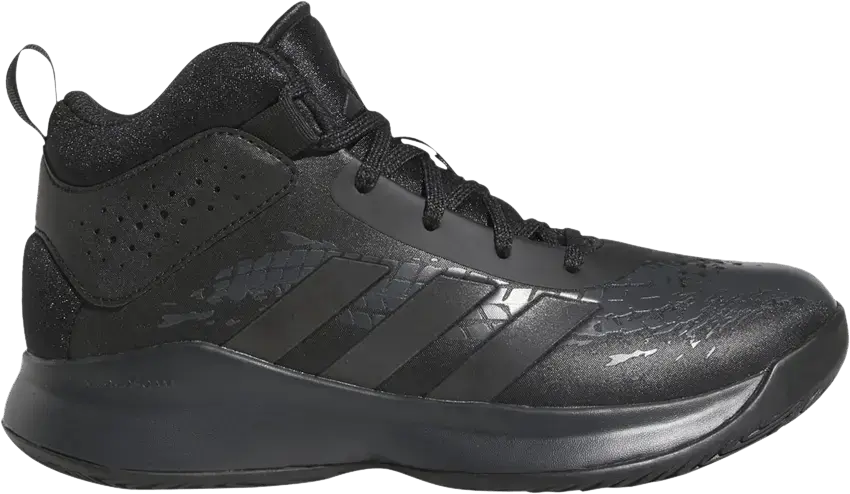  Adidas Cross &#039;Em Up 5 Wide J &#039;Black Carbon&#039;
