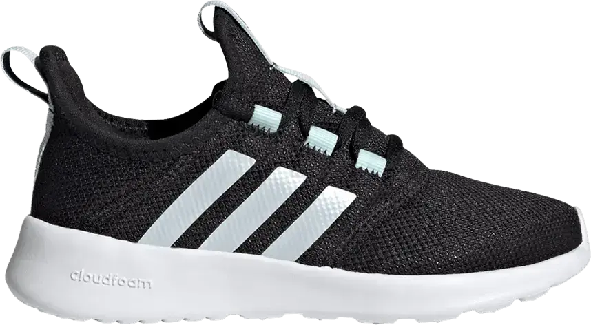  Adidas Cloudfoam Pure 2.0 J &#039;Black Almost Blue&#039;